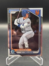 2024 Bowman Base Chrome Prospect #BCP-54 Jett Williams  - New York Mets