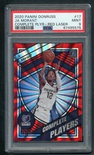 2020-21 Donruss Ja Morant Complete Players Holo Red #09/99! PSA 9 MINT! RARE!!!