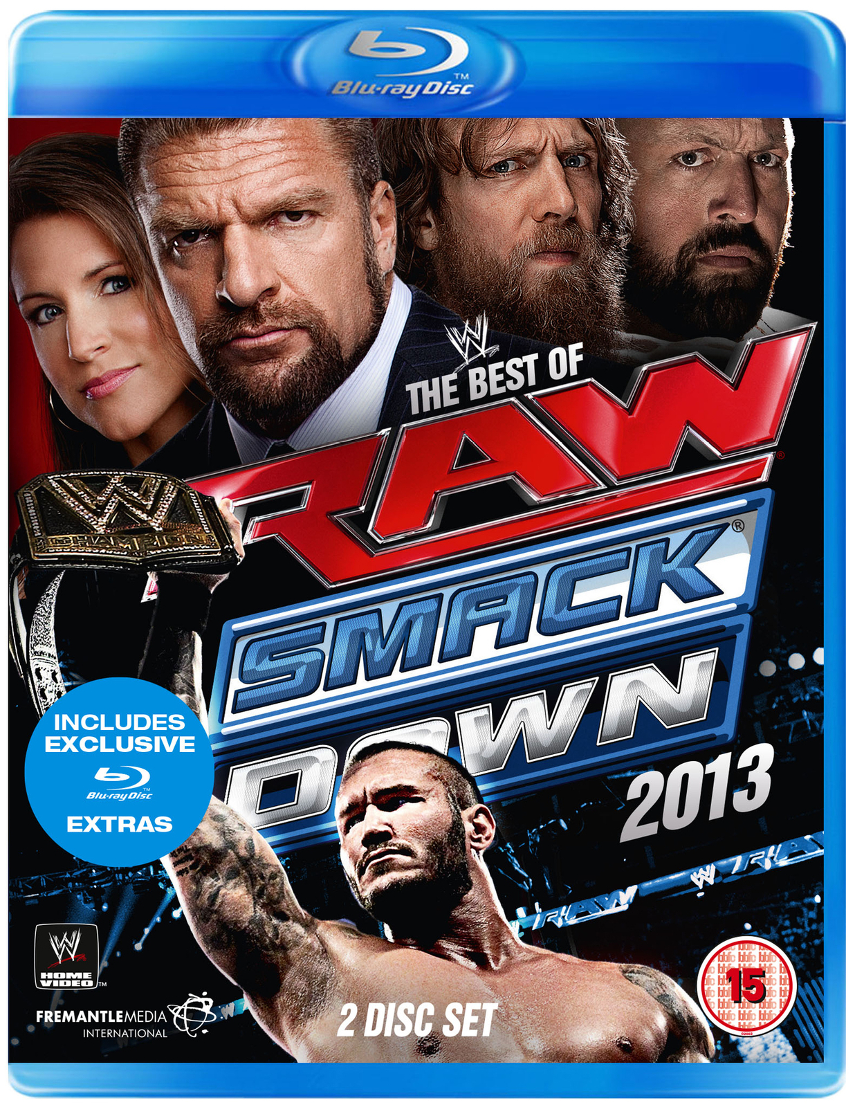 WWE: The Best of Raw and Smackdown 2013 (Blu-ray)