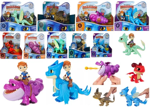 Dreamworks Dragons Rescue Riders Ages 4 Toy Dragon Play Fly Rider Viking Gift