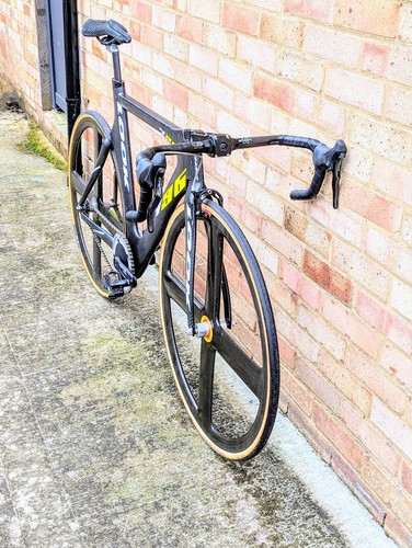 LOOK KG496P VHM Carbon Track Bike Pista Fixed Gear Medium 54cm EXCELLENT RARE - Picture 21 of 21