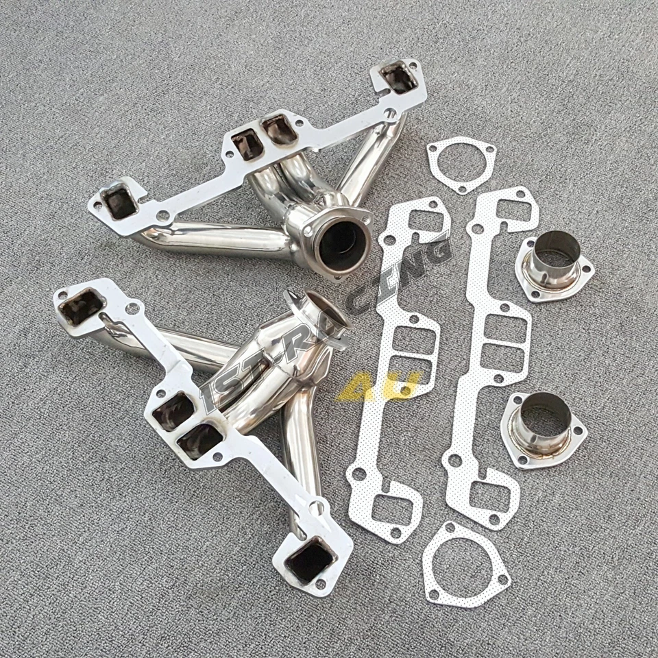 Exhaust Shorty Headers For Plymouth GTX Gran Duster Cuda Small Block 5.2L 5.6L - Image 3 of 4