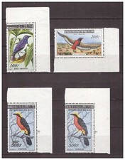 S16089) Mali MNH 1961 Birds Surimpressions 4v