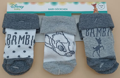 Socken Disney Baby 3er Pack  (verschiedene Größen: 11/14, 15/18, 19/22)