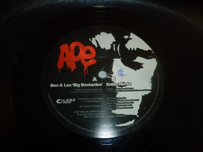 BEN & LEX - Big Bastardos - 2006 UK 2-track 12'' Vinyl Single