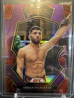 2023 Panini Select UFC Arman Tsarukyan Premier Level Purple /99 | eBay