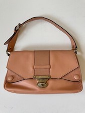 RARE Vintage Marc Jacobs Bag in Blush Pink Leather with Silver Hardware