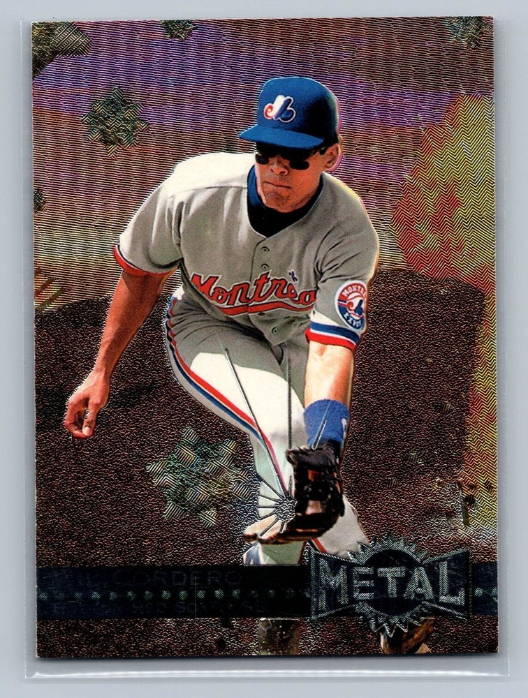 WIL CORDERO 1996 Fleer Metal Baseball #14 Montreal Expos