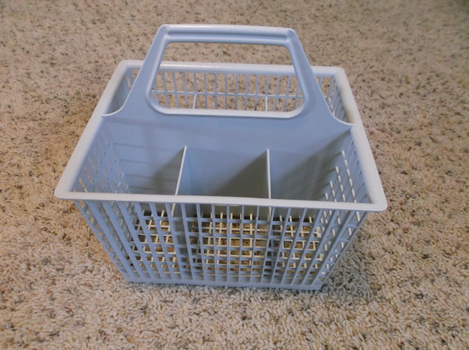 ge dishwasher silverware basket in door