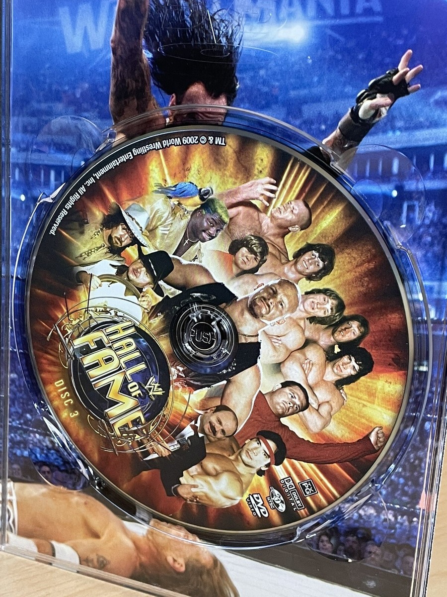 WWE WrestleMania 25th Anniversary (DVD 3 Disc Set) Undertaker