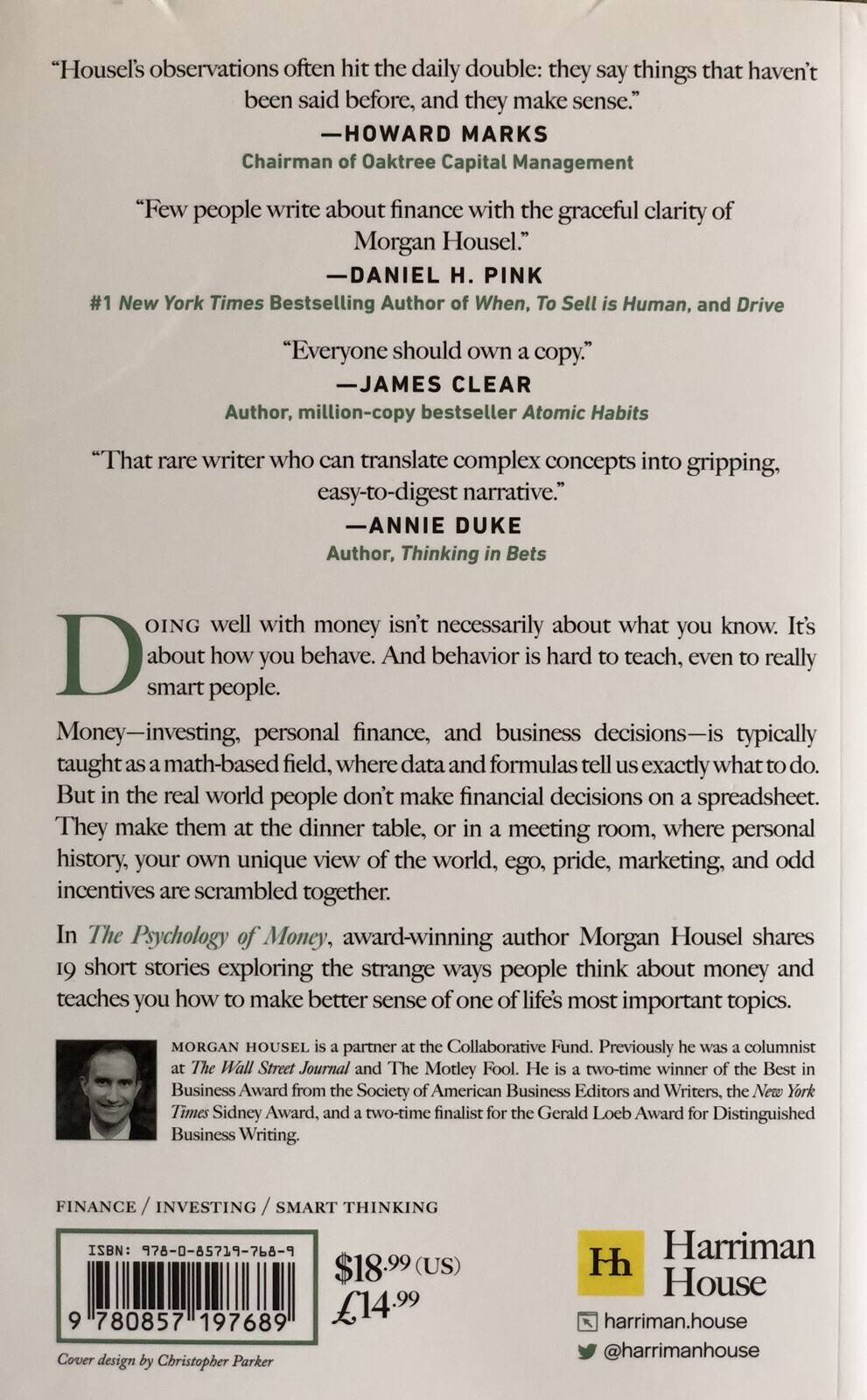 Thumbnail - The Psychology Of Money Von Morgan Housel (2020, Taschenbuch)