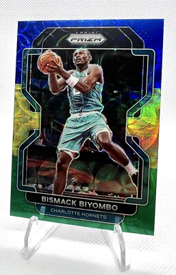 2022-23 Panini Prizm BISMACK BIYOMBO #195 Choice Tri-Color Scope, Hornets RARE!
