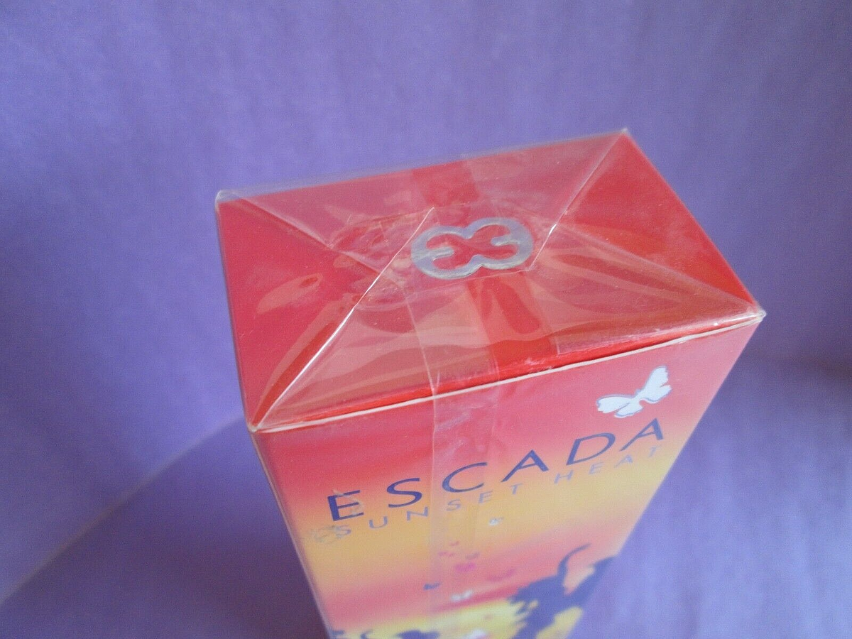 Escada Sunset Heat Eau de Toilette Spray 1.6 oz 50ml 2007 Vintage