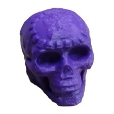 Aztec Death Whistle - 3D Printed - Very Loud, Purple Color, Halloween Toy   