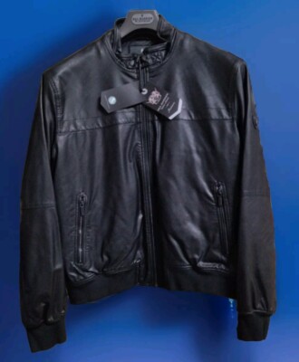 Men's Faux Leather Jacket