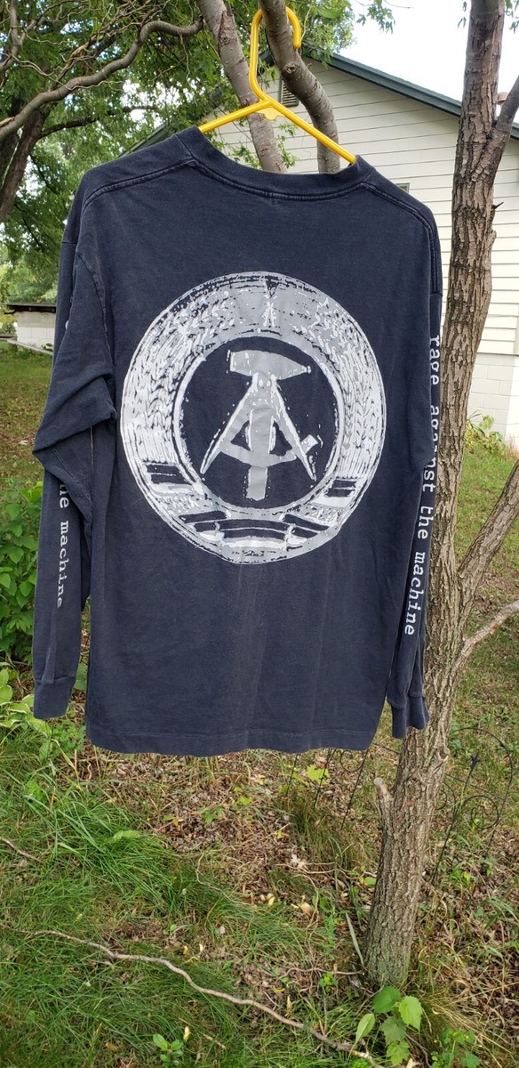 RARE vintage rage against the machine long sleeve band tour RARE vintage rage against the machine long sleeve band tour