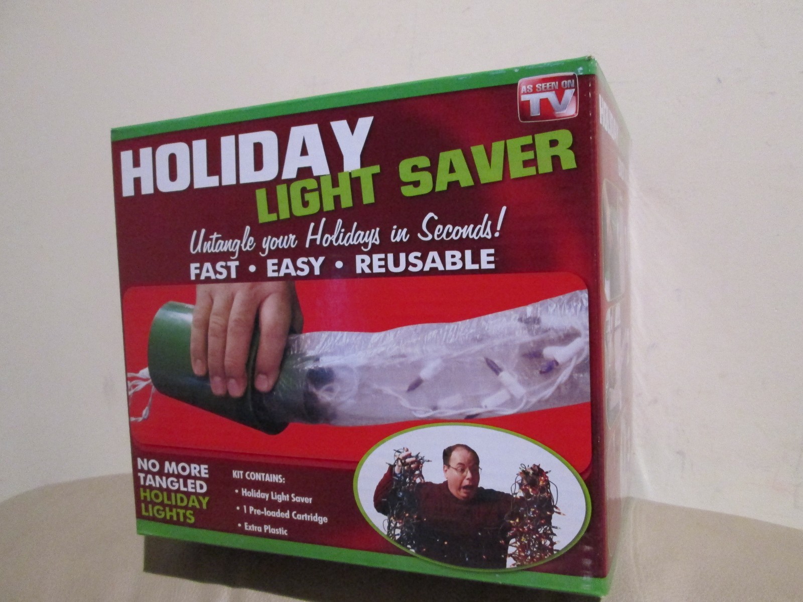 2 x (NEW) Holiday Light Saver Xmas Lights Storage Container (As Seen On