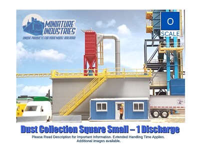 O Scale Dust Collection Sq. S. Kit for Grain Elevator Structures 1:48 