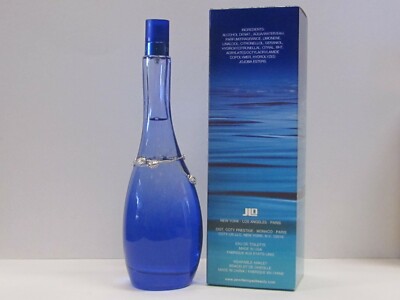 JLo BlueGlow ブルーグロウ EDT 100ml 残量9割以上 箱付き Blue Glow by Jlo For Women 3.4 oz Eau de Toilette Spray New In Box