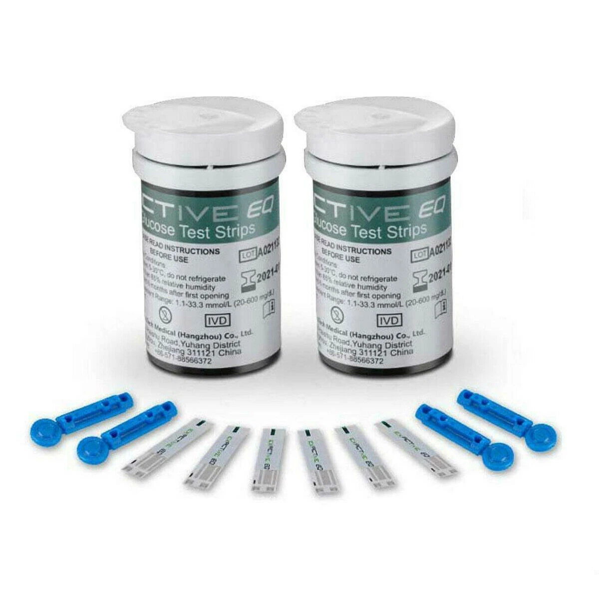 50 Test Strips + 50 Lancets