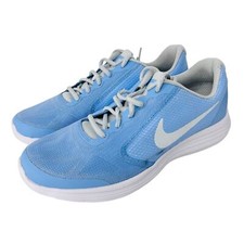 NIKE Revolution 3 Entrenadores Zapatos Tenis Con Cordones 859602-400 Azul Niños Talla 7Y