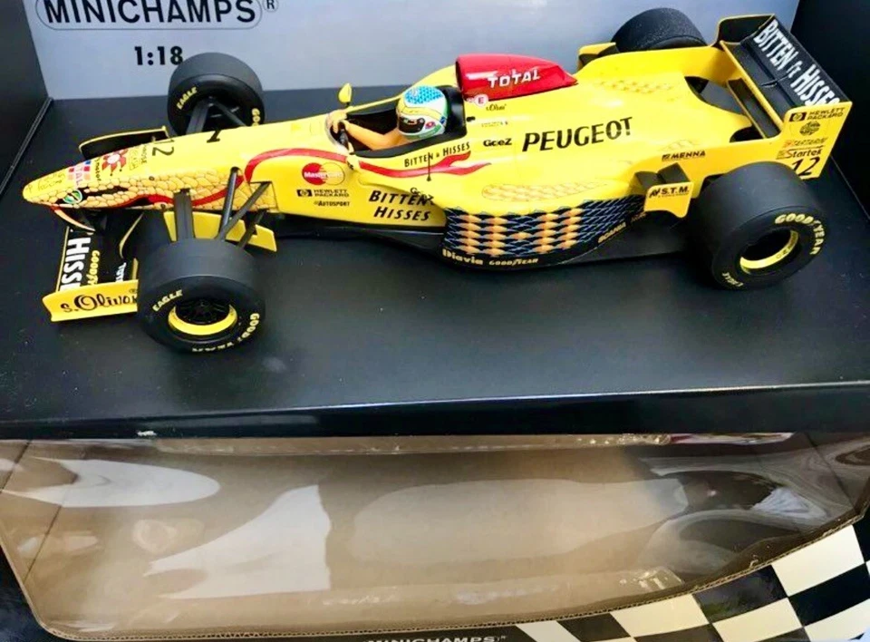 F1 JORDAN PEUGEOT 197 G FISICHELLA DE 1997 AU 1/18 SCALE 180970012 MINICHAMPS - Photo 3/3