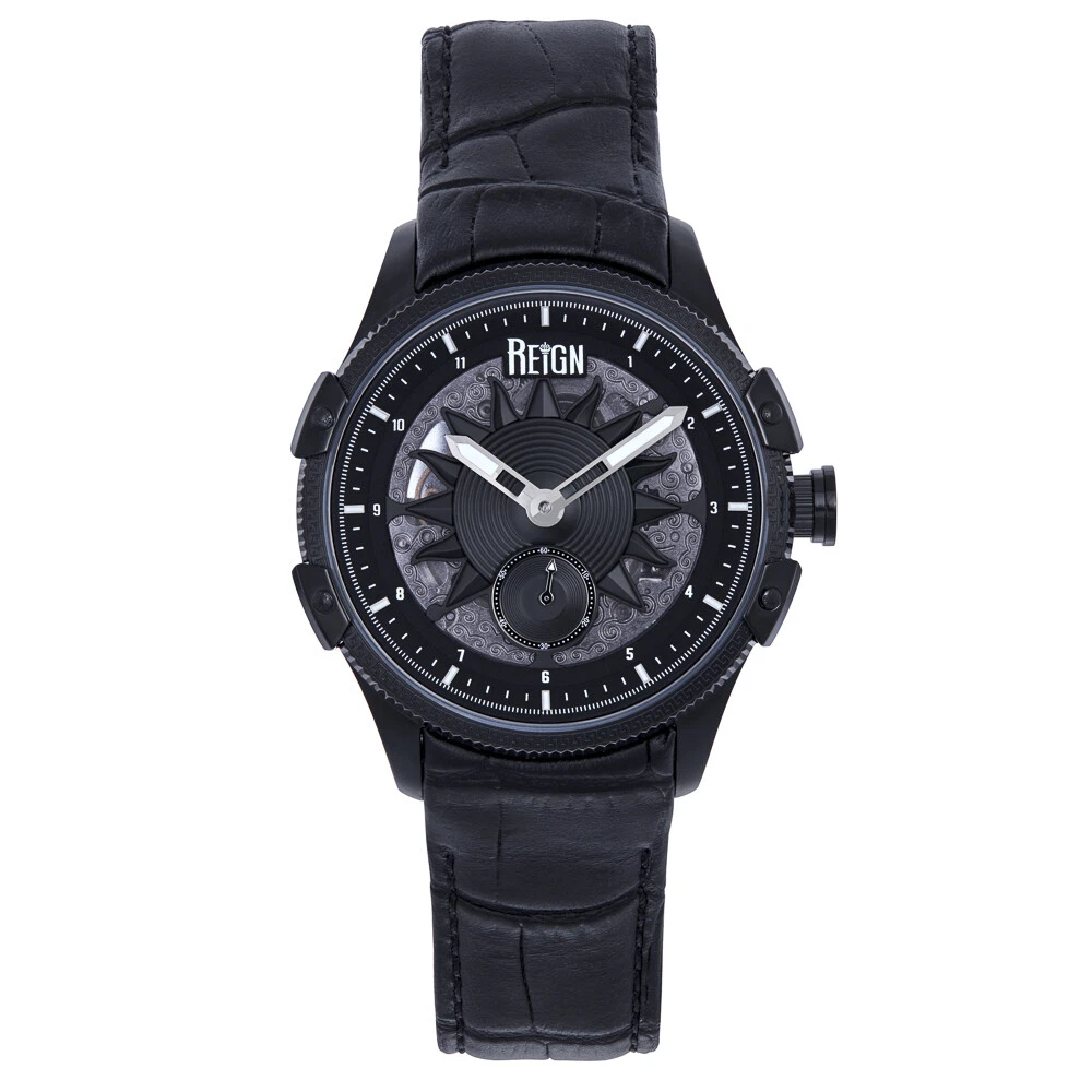 NWT Reign Bauer Automatic Black Dial Men\'s Watch Reign Bauer Men main image 4