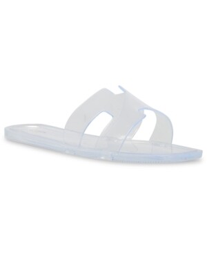 steven new york women's andie jelly slide sandals