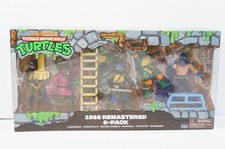 Teenage Mutant Ninja Turtles 1988 Remastered 6 Pack Playmates