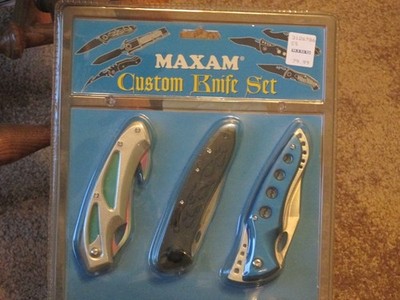 Maxam 6 Piece Fantasy Knife Set New in Original Unopened Plastic Blisterpack