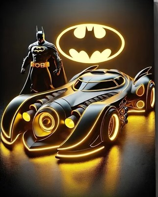 Batman Diamond Art/Gemälde 40x50 Vierkantbohrer