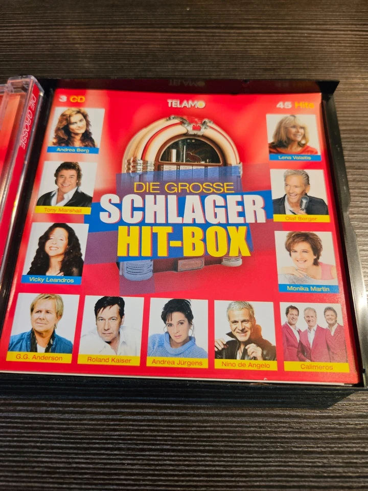 Die grosse Schlager Hit-Box von Various | 3 Fach CD Box | Zustand sehr gut - Bild 3 von 4