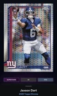 Topps (DIGITAL) 2025 Topps Chrome Jaxson Dart Rookie X-Fractor  New York Giants
