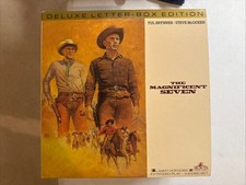 "The Magnificent Seven" Letterbox Laserdisc LD - Yul Brynner