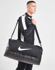 Nike Brasilia Training Duffle Bag Medium 60L, Black/White, BA5955-010