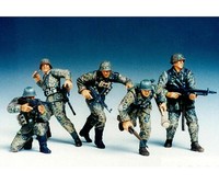Tamiya 1/35 Wwii Fig.-Set Dt. Frontsoldaten (5) Neu - Schnell N. 35196