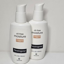 2 Neutrogena Oil Free Face Moisturizer Combin...