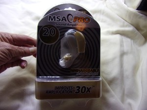 MSA Pro Sound Hearing Amplifier - Beige (1109351)