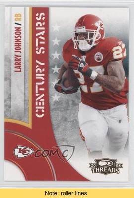 2008 Donruss Threads Century Stars Larry Johnson #CS-8 READ 9bp