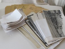 HUGE LOT PRR Pennsylvania Railroad Photo Locomotive Car B/W Some Original