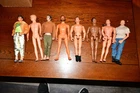 8 vintage figures 4-GI JOE 12”- Action Figures 4 others