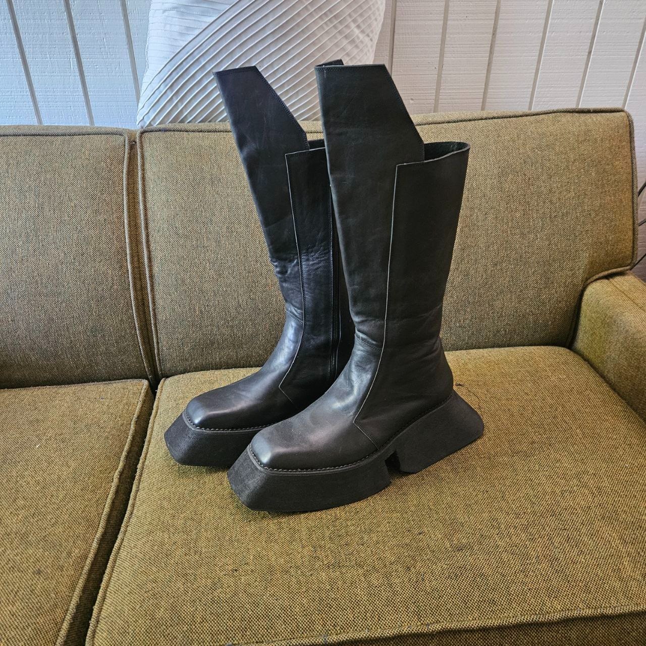 Arahant Studio Substrate Avant-Garde Tall Boots Hand Made Rick Owens Like EU 42
