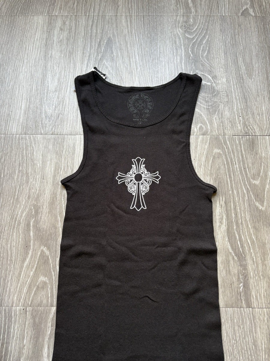 クロムハーツ タンクトップ HAIRY CROSS RIB Tシャツ TANK クロムハーツ タンクトップ HAIRY CROSS RIB Tシャツ TANK クロム