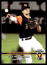2021 Pete Kozma Choice Minor League Rookie Card Las Vegas Aviators