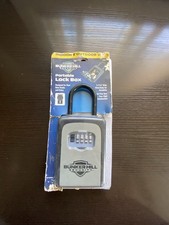 Bunker Hill Security Portable Lock Box (3-7/16" Wide Metal Body) Model 57632