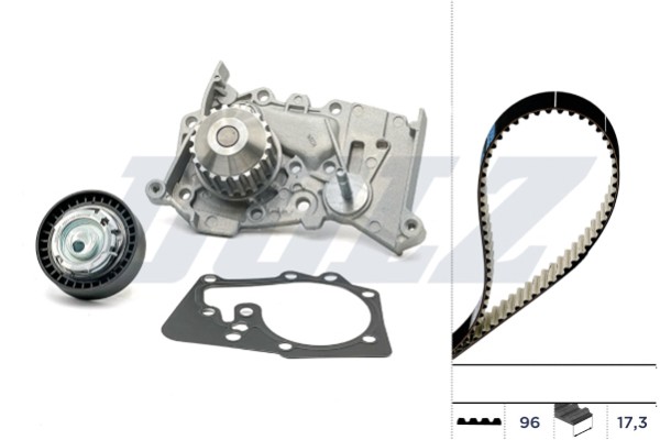 4x ✅Fits DOLZ KD085 TIMING KPL. + WATER PUMP   ⭐UK Seller⭐