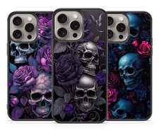Sale Design Sugar Skull Flower Style Cover Samsung Galaxy iPhone Series CASE