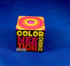 Schylling NeeDoh Color Change Squeeze Ball Pink 3 Stress Fidget Toy NEW