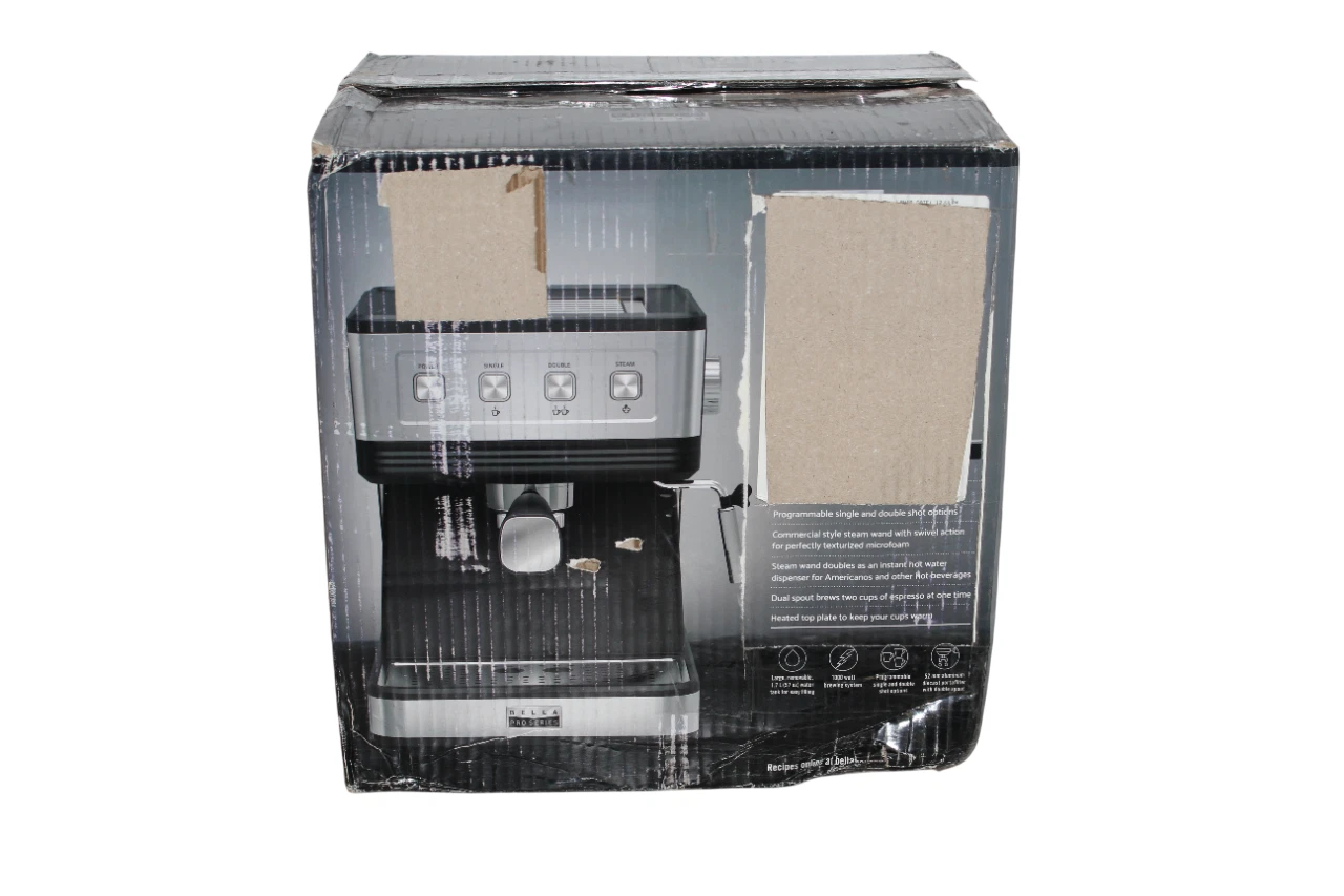 Belle Pro Series Espresso Machine W/20 Bar Of Pressure | 90196 |- Free Shipping.