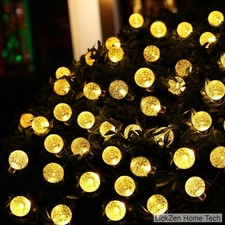 Guirlande Lumineuse Solaire LED Extérieur Jardin Terrasse